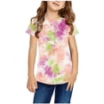 thumbnail image 1 of LSLJS Chemises pour Enfants T-Shirt Graphique à Manches Courtes Col Rond Crop Top pour Filles et Garçons de 3 à 14 Ans T-Shirt Tee, Chemises pour Filles Vêtements d'Été, 1 of 5