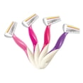 thumbnail image 5 of BIC Soleil Smooth Scented Women’s Disposable Razor, 3 Blades with a Moisture Strip For a Silky Shave, Assorted, 4 Piece Razor Set, 5 of 5