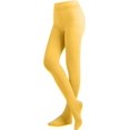 thumbnail image 1 of ORUYROP Women's Solid Colored Opaque Microfiber Footed Tights, 1 of 7