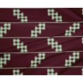 thumbnail image 4 of oneOone Polyester Lycra Fabric Stripe & Check Kasuri Print Fabric BTY 56 Inch Wide, 4 of 4