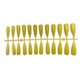 thumbnail image 1 of Nail Enhancement Tablets Chic Dot Design Not Susceptible to Allergies Frosted Texture Fake Fingernail Charming Manicure Tips JM-02Yellow, 1 of 7