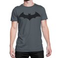 thumbnail image 1 of Wicked Tees Mens BATMAN Short Sleeve HUSH LOGO T-Shirt Tee, 1 of 5