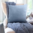 thumbnail image 3 of Dvruxg Velvet Throw Pillow Covers 16x16 Inch - Soft Square Decorative Cushion Cover for Couch, Sofa, 3 of 5