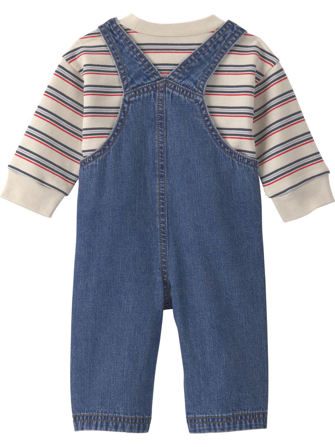Ensemble salopette et haut rayé 2 pièces pour bébé garçon Carter's Child of Mine