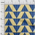 thumbnail image 1 of oneOone Cotton Poplin Fabric Stripe|Diamond & Triangle Geometric Decor Fabric Printed BTY 56 Inch Wide, 1 of 4