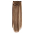 thumbnail image 3 of XZNGL Pinces à Cheveux Pinces pour Cheveux Pinces d'Extension de Cheveux Réelles en Remy Mode Cheveux Longue Pince dans Extensions de Cheveux Tête Complète Perruque Droite, 3 of 4