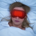 thumbnail image 3 of Warm Eye Compress Mask for Dry Eyes Simulated Silk Usb Temperature Control Eye Mask Female Lunch Break Shading Eye Mask Heating Hot Compress Sleep Eye Mask Heated Eye Masks for Dry Eyes, 3 of 4