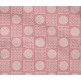 thumbnail image 4 of oneOone Cotton Flex Fabric Stripe & Circle Patchwork Decor Fabric Printed BTY 40 Inch Wide, 4 of 4
