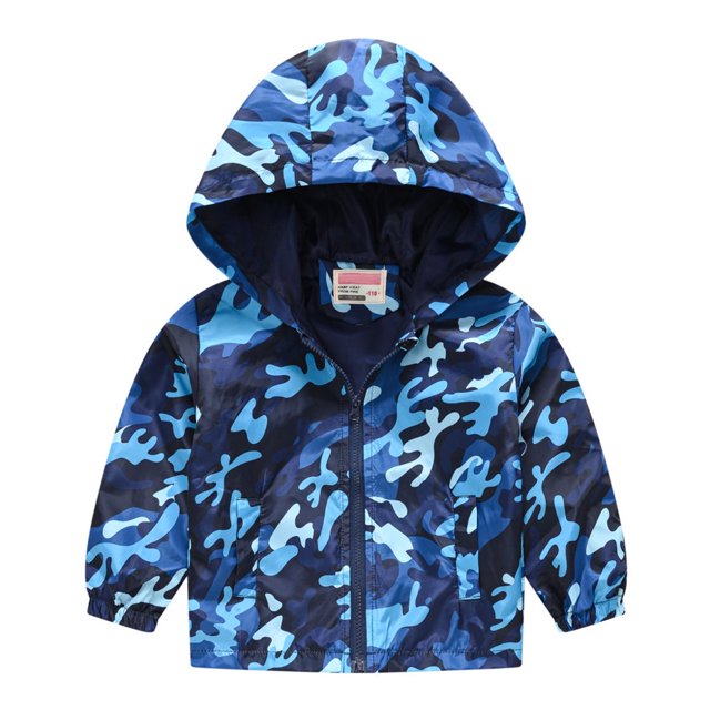 Eashery Manteau Matelassé d'Hiver pour Garçons à Manches Longues avec Capuchon, Vêtements d'Automne et d'Hiver, Manteau pour Garçons (Multicolore H 3-4 Ans)
