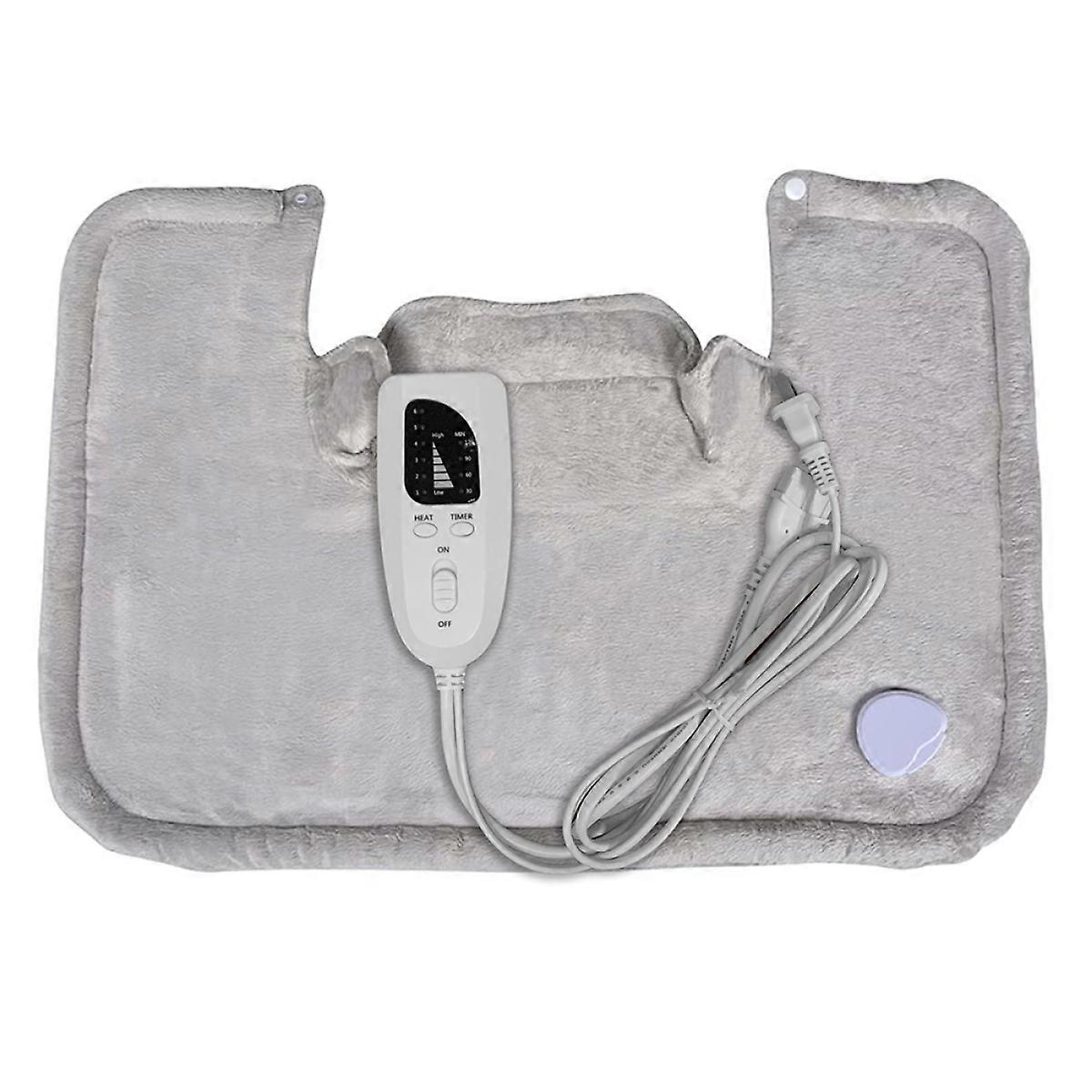 Heating pads for massagers, wearable electric heating pads for back pain relief