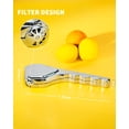 thumbnail image 3 of Bagrox Lemon Squeezer, Stainless Steel Lemon Juicer, Manual Juicer for Lemon Citrus Lime Orange, Handheld citrus Squeezer, 3 of 7