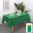 thumbnail image 1 of HHBEAUTY Rectangle Vinyl Tablecloth, Waterproof Spillproof Plastic Backed Table Cloth, Wipe Clean Table Cover for Dining, Buffet Parties and Camping (54" x 72"), 1 of 7
