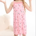 thumbnail image 4 of Robe d'Été pour Fille, Robe Débardeur Sans Manches avec Imprimé de Cerises, Robe Décontractée Longueur Genou pour le Jeu, la Plage et les Fêtes, 4 of 4