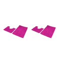 thumbnail image 2 of kurtrusly 1/2/3 Polyester Chenille Rug Carpet With Soft Texture Good Stepping Feeling And Strong Grip Prompt Rose Red 50*80+50*50 2PCS, 2 of 6