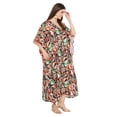 thumbnail image 4 of Caftans Longs pour Femmes Grande Taille Robe Caftan Robe de Soirée Fête Été Plage Robe d'Été Manches Kimono Longues Robes Décontractées en Ligne, 4 of 7