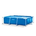 thumbnail image 1 of Intex 86" x 23" Rectangular Frame Above Ground Outdoor Splash Swimming Pool, 1 of 11