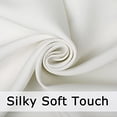 thumbnail image 4 of Cross Land Rideau Extérieur Imperméable pour patio,Jardin,Balcon, Antirouille à Oeillets - Rideau/drape à Oeillets Isolé Thermiquement Intérieur Extérieur,L54"TG84 Pouces,Poire Blanc,1 Panneau, 4 of 6