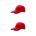 thumbnail image 4 of relayinert Lightweight And Breathable Sun Cap Sporty Style For Outdoor Enthusiasts Adjustable Strap Polyester Outdoors Sun Cap red 2Set, 4 of 6