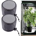 thumbnail image 4 of 2Pcs Grow Tents Duct Filter Vent Cover with Elastic Band Fixed Buckles for Plant, 4 of 4