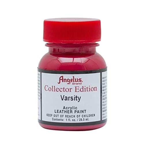 Angelus Collectors Edition Acrylic Leather Paint - 1 Ounce, Varsity