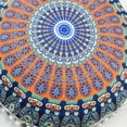 thumbnail image 3 of Luckyn 43CM Round Pattern Pillowcase Bohemian Cushion Cover Floor Cushion Pillows Cover, 3 of 6