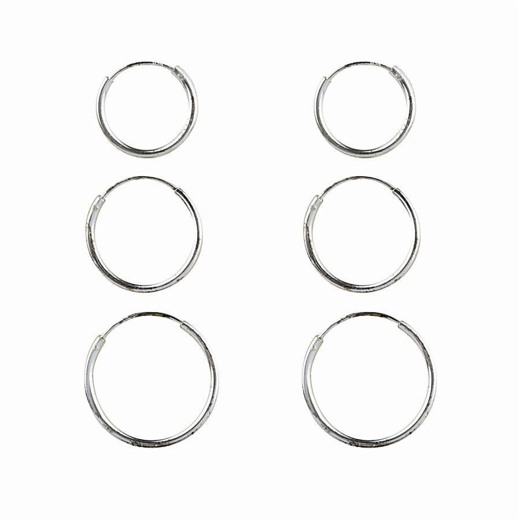 Sterling Silver Earring Trio