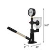 thumbnail image 2 of VEVOR Diesel Injector Nozzle Tester Pop Pressure Tester Dual Scale 600 Bar 8000 psi, 2 of 9
