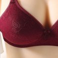 thumbnail image 4 of Bras for Women Plus Size Wireless Underwear Push Up Bra Everyday Bralettes, 4 of 6
