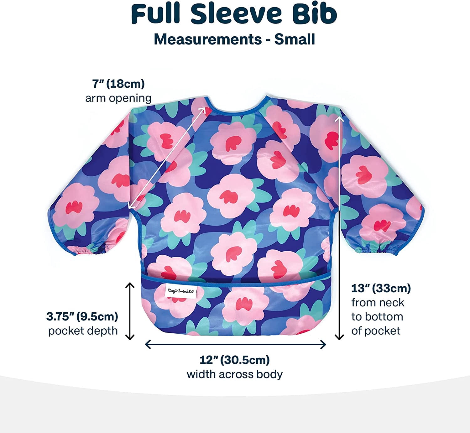 Tiny Twinkle - Mess-proof Full Sleeve Bib