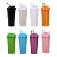 thumbnail image 2 of Baohd Portable Size For Outdoor Activities Shake Up Shaker Bottle Leak-proof Lid Black, 2 of 6