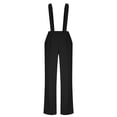 thumbnail image 4 of RXMEKW Romper with Zipper and Belt for Women, Sleeveless Racerback Jumpsuit with Pockets, Solid Color, 4 of 9