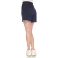 thumbnail image 3 of White Mark Shorts de Sport Taille Haute Extensibles pour Femmes, 3 of 5