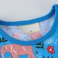 thumbnail image 4 of Robes pour Petites Filles Robe 6 Ans Petites Filles Robes en Coton Manches Courtes Volantées Robe d'Été pour 2 7 Ans, 4 of 8