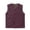 Purple, variant on fatyb Women's Fleece Vest with Pockets Sleeveless V Neck Jacket Button down Lightweight Casual Outerwear