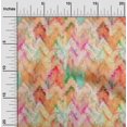 thumbnail image 2 of oneOone Polyester Lycra Green Fabric Swirl & Mandala Sewing Craft Projects Fabric Prints By Yard 56 Inch Wide, 2 of 4