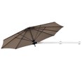 thumbnail image 3 of Patiojoy Parasol Déporté Mural de 8 Pi pour Patio, Inclinable Réglable, Pare-Soleil, Beige, 3 of 5
