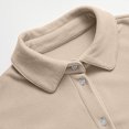 thumbnail image 4 of Ladies Early Autumn Solid Color German Velvet Lapel Cardigan Top for Daily Wear and Versatile Outfits, 4 of 8