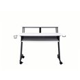 thumbnail image 2 of Meubles Acme 92902-VV Ergode Musique Studio Bureau Blanc & Noir, 2 of 6
