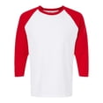 thumbnail image 1 of M&O 5540 Raglan Three-Quarter Sleeve Baseball T-Shirt, 1 of 2