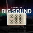 thumbnail image 2 of Hotone Pulze Mini Portable Guitar Amp with Bluetooth, 52 Amp Models, 48 Cab Sims, Drum Machine, App Control & Rechargeable Battery  Electric, Bass & Acoustic, 2 of 5