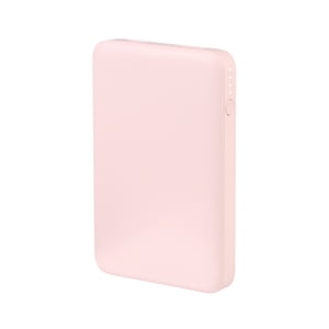 Onn USB-C/USB-A 5,000 mAh Banque de puissance pour smartphones & Comprimés roses