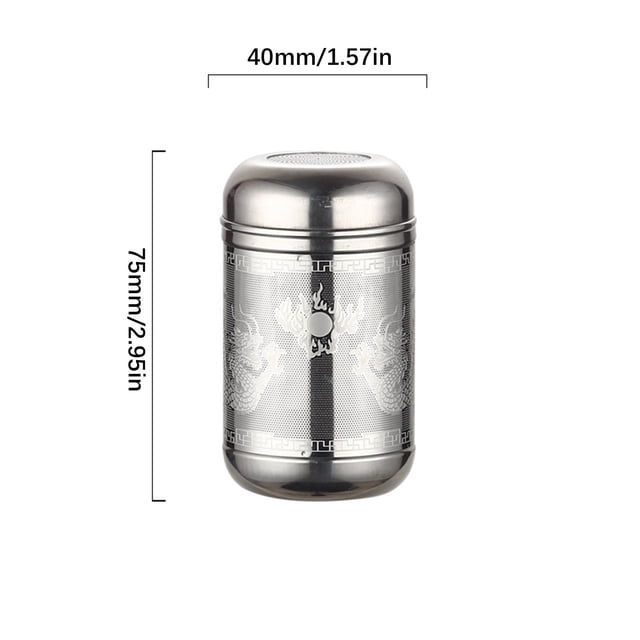 Gadgets de Cuisine Incontournables Filtre à Thé en Acier Inoxydable Isolé pour l'Été Usage Domestique