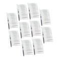 thumbnail image 2 of facefd 10 Pieces DIY Blank Metal Hair Clips Side Comb 20 Teeth Bridal Accessories, 2 of 9