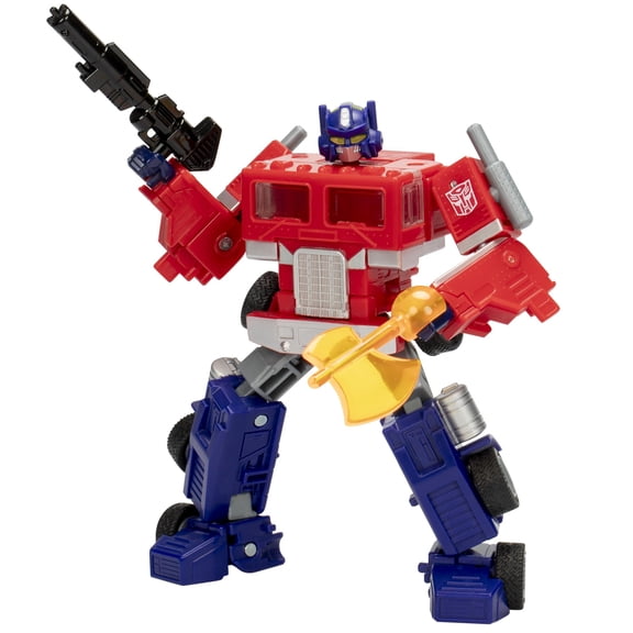 Transformers Legacy United Deluxe Class G1 Universe Optimus Prime, Figurine Articulée Convertible de 5,5 Po, pour Garçons et Filles de 8 Ans et Plus