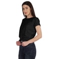 thumbnail image 3 of Inkmeso T-shirt Court d'Été à Nœud Torsadé à l'Avant pour Femmes à Manches Courtes, 3 of 8