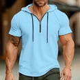 thumbnail image 2 of Timegard Tank Tops Men Crewneck Side Split Solid Color Basic Tee Casual Workout Sleeveless Shirts, 2 of 4