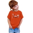 thumbnail image 4 of Chandail Court de Danse 2t Chandails à Manches Longues Filles Garçon et Fille Mode Décontractée Imprimé Col Rond Ample T-Shirt à Manches Courtes Haut, 4 of 4