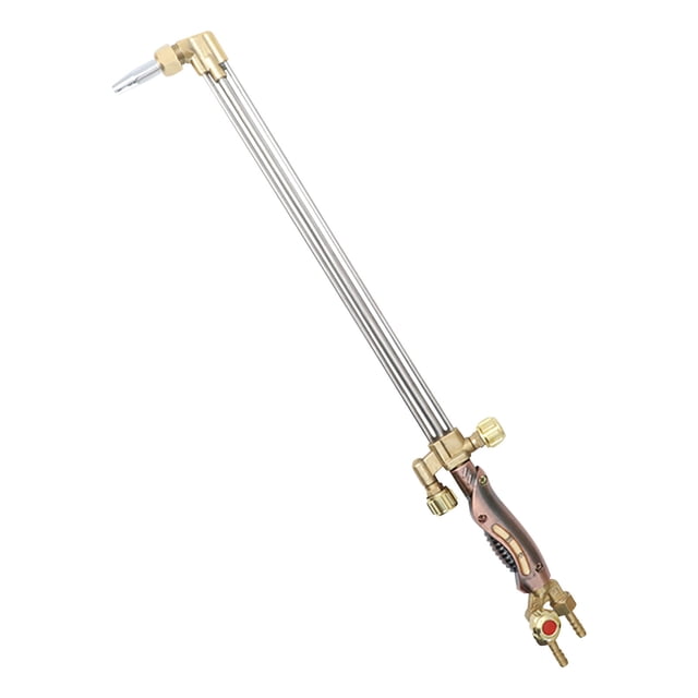 B-070 Backfire Resistant Explosion Proof Equal Pressure Three Tube Cutting Torch Oxy Acetylene Welding Cutting Torch Gas Welding Torch Liquefied Gas Cutting Tool Professional Welding Equip