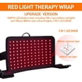 thumbnail image 4 of DGYAO Red & Near Infrared Light Belt with Pulse Mode, Light Device for Body Wearable Wrap, 4 of 8