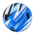 thumbnail image 1 of Siruishop Inflatable Snow Tube Snow Sled Snow Toy Sleigh Gift Snow Sledge with Handles for Blue White, 1 of 8